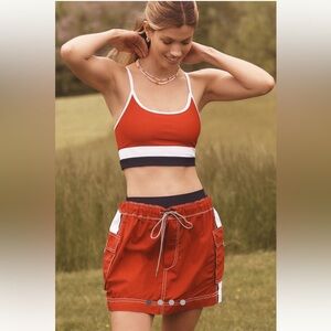 Anthropologie NWT Pilcro Boardshort Cargo Mini Skirt size XL.